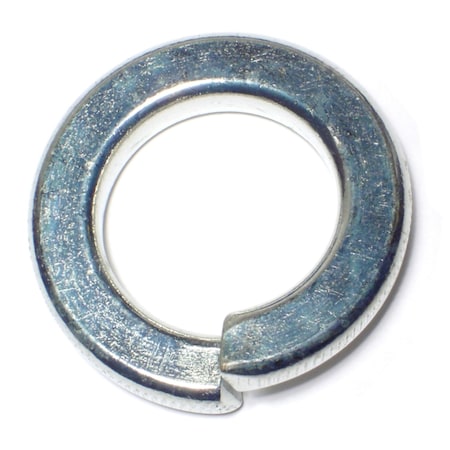 Midwest Fastener Split Lock Washer, For Screw Size 1 in Steel, Zinc Plated Finish, 10 PK 50728
